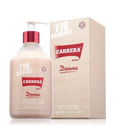 Carrera Jeans 770 Original Bath & Shower Cream for Women - Silky Smooth Skin 16.9 Fl Oz - International Shipping Available - Buy Online on GoSupps.com