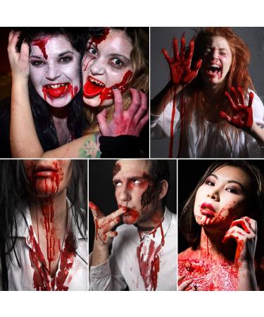 DE'LANCI Washable Fake Blood Spray - Halloween Liquid Blood for Clothes, Skin, and Eye Drops - 100g - Buy Online on GoSupps.com