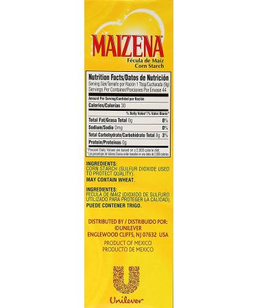 Maizena Corn Starch 14.1oz Unflavored - Single Pack - Buy Online on GoSupps.com