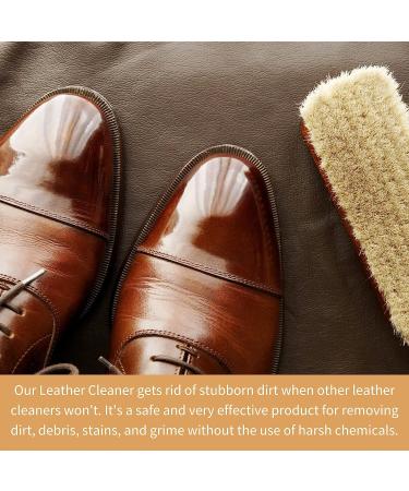 Furniture Clinic Leather Cleaner | Car Interiors, Furniture, Shoes, Bags | Removes Dirt & Grime | 8.5oz 250ml - Buy Online on GoSupps.com