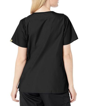 WonderWink Origins Lima Scrub Top - Women's 3X-Large Black - Buy Online on GoSupps.com