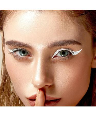  bellv Liquid Eyeliner | Glitter Liquid Eyeliner - Shimmering Liquid Eyeshadow Waterproof Glitter Eyeliner for Valentine's Day and Birthday Gifts Bellv - Buy Online on GoSupps.com