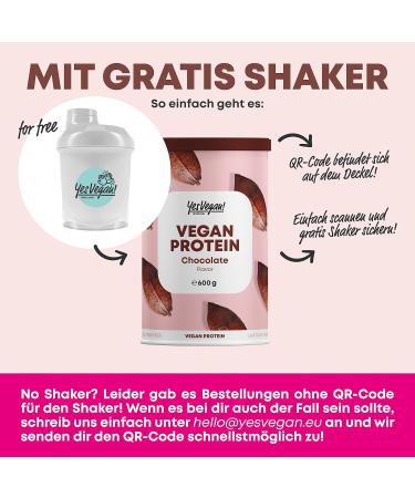 Buy Vegan Protein Powder with B2 & Zinc - Includes Free Shaker - Chocolate Flavor & More | Dairy-Free Alternative to Whey - Buy Online on GoSupps.com