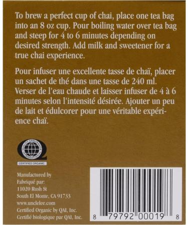 imperial organic Organic Chai Tea Caramel Rooibus Naturally Caffeine-Free 18-pack - Buy Online on GoSupps.com