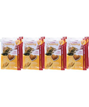 Catit Creamy Cat Treats Lickable Chicken 12 x 15g Pack of 8 Retail Units Lickable Cat Treats Cat Lickable Treat Soft Cat Treats Cat Snacks Gaterie Pour Chat Cat Treat Kitten Treats Healthy - Buy Online on GoSupps.com