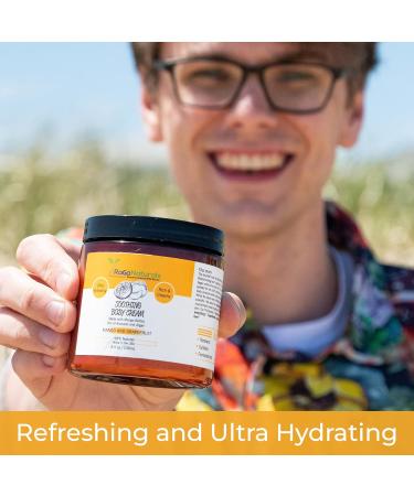 Fragrance Free and Tropical Bliss Face and Body Cream All Natural Ultra Rich Body Butter Cream for Women Men and Kids - 8fl oz - Buy Online on GoSupps.com