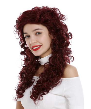 WIG ME UP - 9229-39 women's wig long curly curls red garnet red (39)