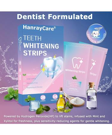 Premium Teeth Whitening Strips, Ultra-Thin, No Residue, Non-Slip, Enamel-Safe, Dentist Formulated for Professional Whitening at Home, 30-Min Fast Results, Deep Stains Removal Efficiently 28 Count (Pack of 1) - Buy Online on GoSupps.com