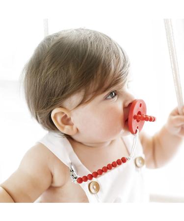 Ryan & Rose Cutie PAT Pacifier Teether - Red Bulb | Shop Now - Buy Online on GoSupps.com