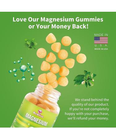 BEALIVE Magnesium Citrate Gummies for Adults - Relaxation & Daily Wellness Supplements - Raspberry & Peach Flavored Chewables - 60 Count - Buy Online on GoSupps.com