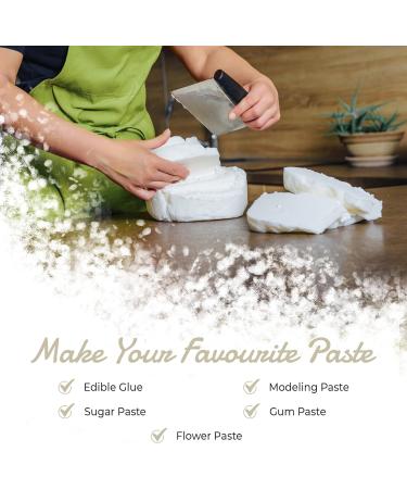 Baking Beauty and Beyond Pure Tylose Tylo CMC Powder - Gluten Free Gum Tragacanth Glue for Cake Decorating - 600g - Buy Online on GoSupps.com