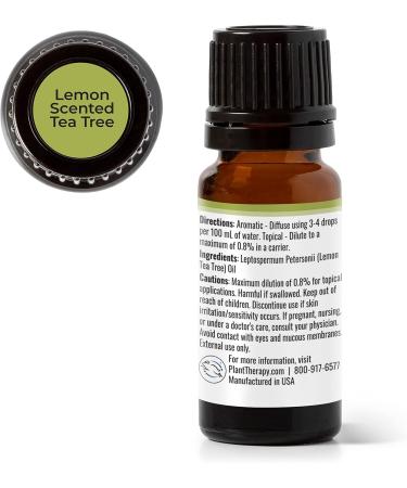 Buy Plant Therapy Lemon Scented Tea Tree Essential Oil 10 mL 100% Pure Natural Aromatherapy for Uplifting Refreshing & Deodorizing Aroma International Shipping Available - Buy Online on GoSupps.com