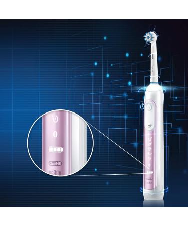 Oral-B Genius 8000 Electric Toothbrush - Bluetooth Connectivity - Sakura Pink - Buy Online on GoSupps.com