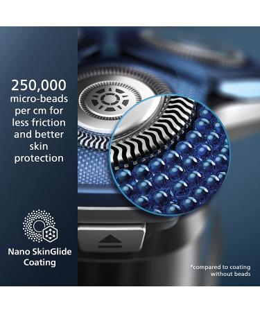 Philips Norelco Shaver 7800 with SenseIQ Technology - Rechargeable Wet & Dry Electric Shaver | Quick Clean Pod, Charging Stand, Travel Case & Pop-up Trimmer Included - Buy Online on GoSupps.com