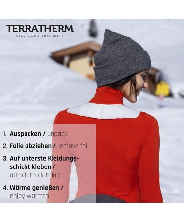 Heat Patches for Neck Shoulder & Throat - 8H Soothing Deep Heat Relief - Air Activated - 5 Pack - Buy Online on GoSupps.com