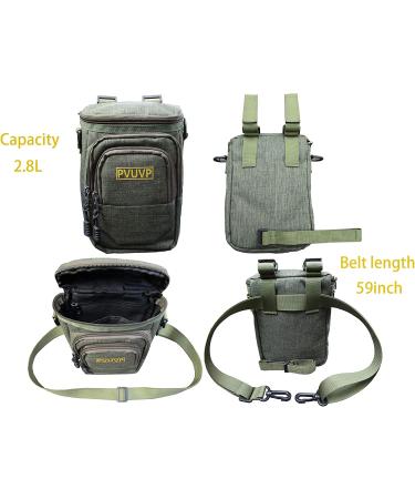 PVUVP Bike Handlebar Bag - 2.8L Waterproof Front Road Bike Bag for Commuter, Outdoor Riding, Traveling & Camping - Green - Buy Online on GoSupps.com