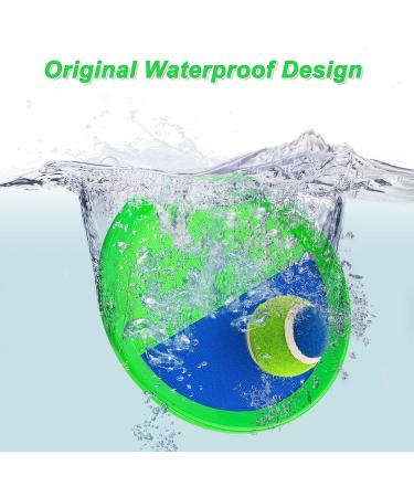 Qrooper Toss and Catch Ball Set - Fun Beach and Yard Games for Kids Ages 4-8 - Upgraded Outdoor Paddle Ball Set - Great for Camping and Family Play - Ideal Kids Gift (Green) - Buy Online on GoSupps.com