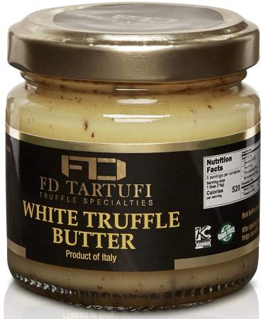 FD TARTUFI White Truffle Butter 80g - Gourmet Sauce, Made in Italy, Non-GMO - Buy Online on GoSupps.com