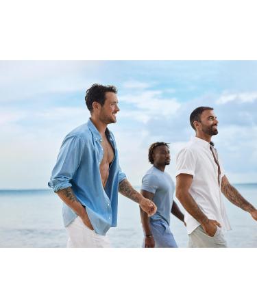 Nautica Grooming Men's 3-Piece Gift Set - Premium 6.7 Fl Oz 3.3 Fl Oz | Ideal International Shipping Gift - Buy Online on GoSupps.com