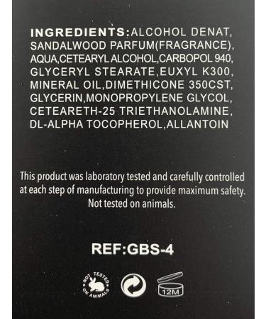 Buy G.B.S Men's Shaving Set - Blade Razor Ceramic Mug Badger Brush Sandalwood Aftershave Soap & Stand | Premium Shaving Accessories for Men | International Shipping Available - Buy Online on GoSupps.com