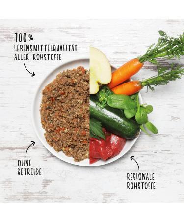 DOG'S LOVE Super Premium Wet Food | Adult Beef | Complete Menu Rich and Healthy | Food Grade Dog Food All Raw Materials | 100% Grain Free (6 x 800 g) - Buy Online on GoSupps.com