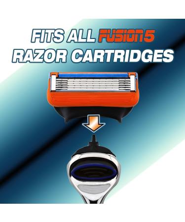 5 Edge Stainless Steel Safety Razor for Men | Premium Beard & Mustache Shaving - Buy Online on GoSupps.com