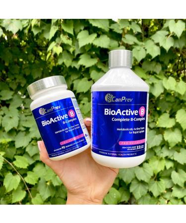 CanPrev - BioActive B Complex 500ml Liquid - Helps to Maintain Immune Function Metabolism and Healthy Hair Nails and Skin - Buy Online on GoSupps.com