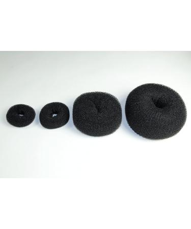 Wig Me Up RH-046 XL Dutt Pillow Ring | Black 15x7 cm | Volume Hair Styling Accessory - Buy Online on GoSupps.com
