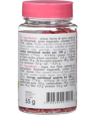 Scrapcooking Pot of Sweet Decorations Red Heart 55 g - Pack of 4 - Buy Online on GoSupps.com