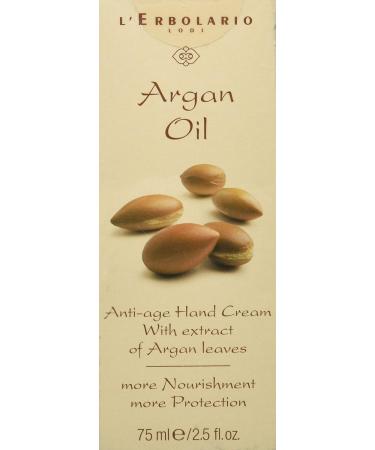 L'Erbolario Argan Oil Hand Cream - Nourishing Hydration for Soft Skin | 75 ml | International Shipping Available - Buy Online on GoSupps.com