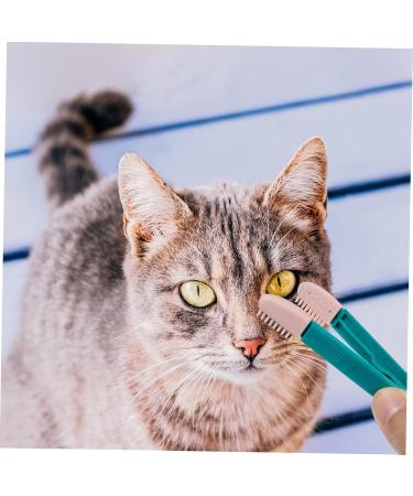 BESPORTBLE 2pcs Eye Gum Cleaner Dog Eye Cleaner Comb Pet Tear Marks Brush Kitten Cleaning Brush Cat Eye Comb Pp 10.00X3.20X1.00CM Assorted Color - Buy Online on GoSupps.com