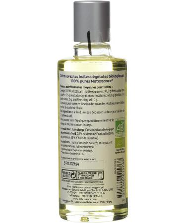 Natessance Organic Sweet Almond Oil 100ml - Buy Online on GoSupps.com