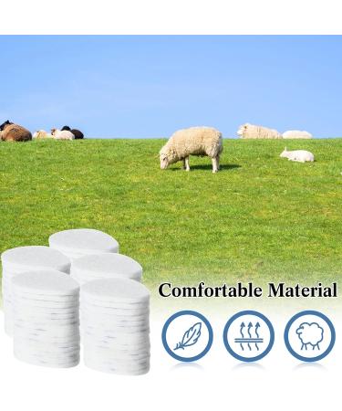 100 Packs Metatarsal Foot Pads - Ball of Foot Cushions for Women - Metatarsal Support - 0.2 Inch Thick - White - Buy Online on GoSupps.com