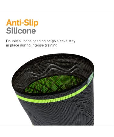 NatraCure Compression Knee Sleeve - Small | Pain Relief for Meniscus Tear Arthritis Injury & Joint Pain - Best Support for Running & Recovery - Buy Online on GoSupps.com