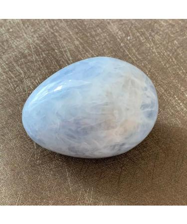 Celestite Quartz Crystals Stone Egg Gemstones Natural and Minerals Fontaine Decoration Maison Spiritual Engel arredo casa - (Size: 60-75mm) - Buy Online on GoSupps.com