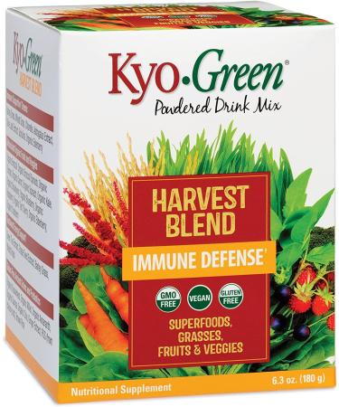 Kyo-Green Harvest Blend Superfood Supplement - 6 Oz Drink Mix | Nutrient-Rich Energy Boost - Buy Online on GoSupps.com