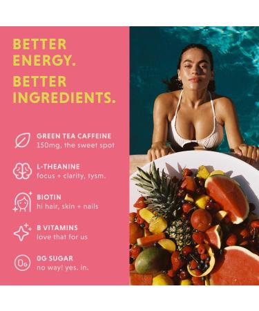 GORGIE Bestsellers Variety Sugar-Free Natural Energy Drink Mix On the Go Powder Healthy Energy Drinks - Green Tea Caffeine Biotin B Vitamins -150mg Caffeine L-Theanine Vegan & Low Calorie (Pack of 12) - Buy Online on GoSupps.com