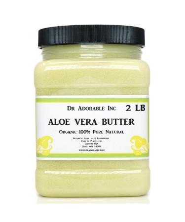 Dr Adorable - 2 lb - Aloe Vera Butter - Pure Natural Premium Organic Cold Pressed