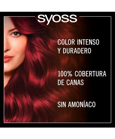 Schwarzkopf Syoss Oleo Intense Hair Dye 100 pure oils 0 ammonia 676 warm copper 3 pieces - Buy Online on GoSupps.com