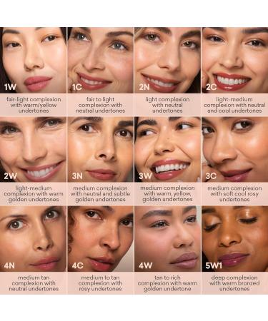 Ilumina CC Creamy Compact SPF 50+ by Sofia Vergara - Tinted Blurring Balm Water & Sweat Resistant Matte Finish Light Coverage For All Skin Types - 10g 4N Soft Tan - Buy Online on GoSupps.com