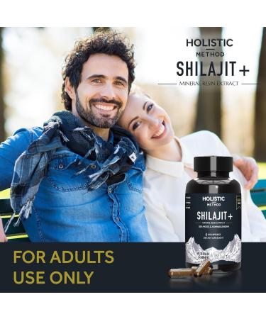 Pure Himalayan Shilajit for Men and Women - 120 Shilajit Resin Capsules with Sea Moss Ashwagandha Rhodiola and Ginko Biloba - Promotes Energy Boost & Immune Support (120 Count) 120 Count (Pack of 1) - Buy Online on GoSupps.com