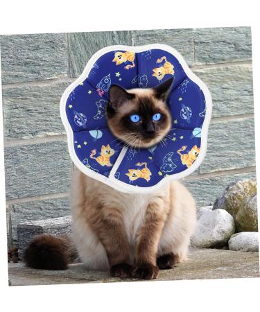BESPORTBLE 4pcs Kitten Cones to Stop Licking Kitten Cone Soft Cat Cone Cat Donut Waterproof Composite Cloth mediumx4pcs As Shownx4pcs - Buy Online on GoSupps.com