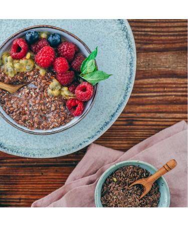 Seeberger Flax Seeds: Natural Flax Seeds - Ideal for Baking or Sprinkled on Salads and Porridges - Whole Seed Vegan (1 x 250 - Buy Online on GoSupps.com