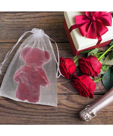 Veemoon Adorable Bear Shaped Towel Set - Decorative Washcloth for Face Washing - Buy Online on GoSupps.com