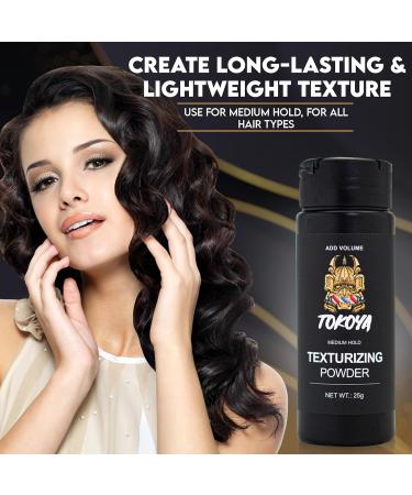 TOKOYA Texturizing Powder - 25g | Instant Volume Matte Finish & Long-Lasting Hold for Effortless Style | International Shipping Available - Buy Online on GoSupps.com