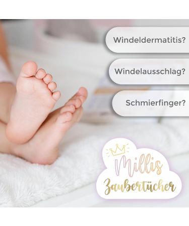 Millis Magic Towels 3-Pack | 25 Nourishing Diaper Inlays + Free Fairy Tale Book | Made in Germany | Safe for Sensitive Baby Skin | Pollutant-Free | Ideal for Diaper Dermatitis - Buy Online on GoSupps.com