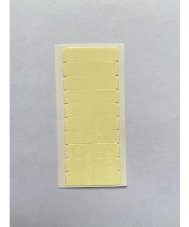 Amella Hair 60 Pieces Double Sided Tape Tabs for Hair Extensions - 4cm x 0.8cm (Blue) - Premium Replacement Adhesive - Buy Online on GoSupps.com
