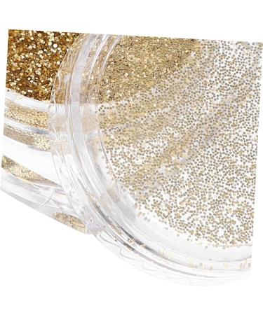 Didiseaon 2pcs glitter eyeshadow Highlighter flash loose eyeshadow glitter 1 count (Pack of 1) Golden - Buy Online on GoSupps.com