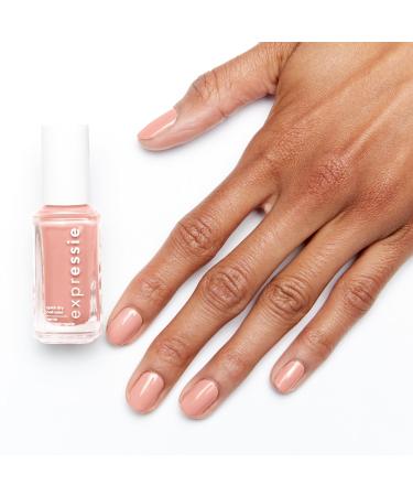 Essie Expressie Quick-Dry Nail Polish - 8-Free Vegan Soft Pink Beige | Crop Top & Roll 0.33 fl oz - International Shipping Available - Buy Online on GoSupps.com