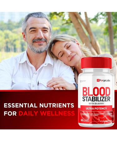(3 Pack) Forge Labs Blood Stabilizer Capsules Official ForgeLabs Blood Support Pills with All Natural Ingredients Forgelabs Max Strength Supplement with Ultra Potency for Women & Men (180 Capsules) - Buy Online on GoSupps.com